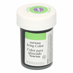 Colorante en Gel para Glaseado Color Verde Hoja, 1 Onza WILTON 04-0-0047