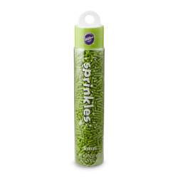 Confite Jimmies Color Verde, 42.5 Gramos WILTON 710-9965