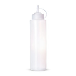 Botella para Salsas de Plastico de 32 Onzas Transparente MASTER CHEF BS32SB