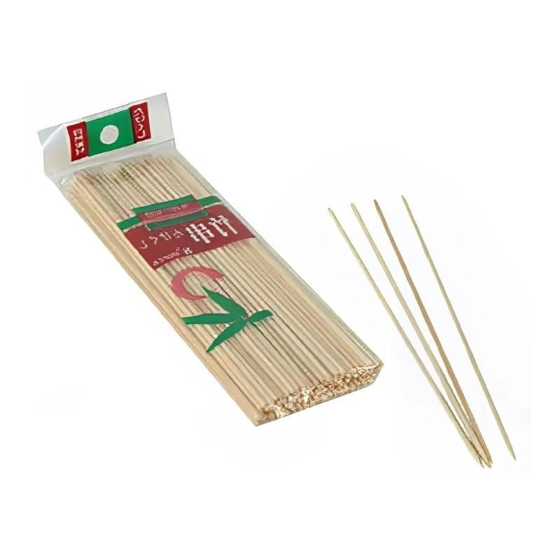 Pincho de Bambu de 8 Pulgadas, Paquete de 100 Unidades THUNDER BAST008
