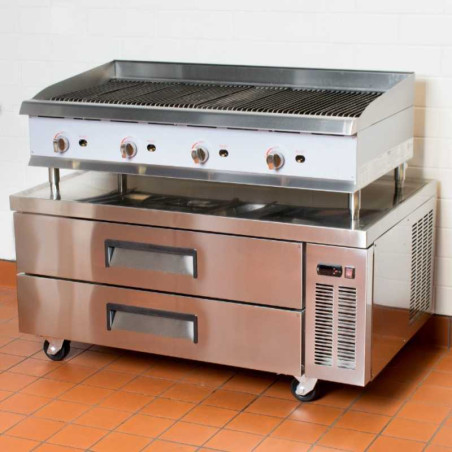 Base Refrigerada con 2 Gavetas de 132 Centimetros U-STAR CB52-HC