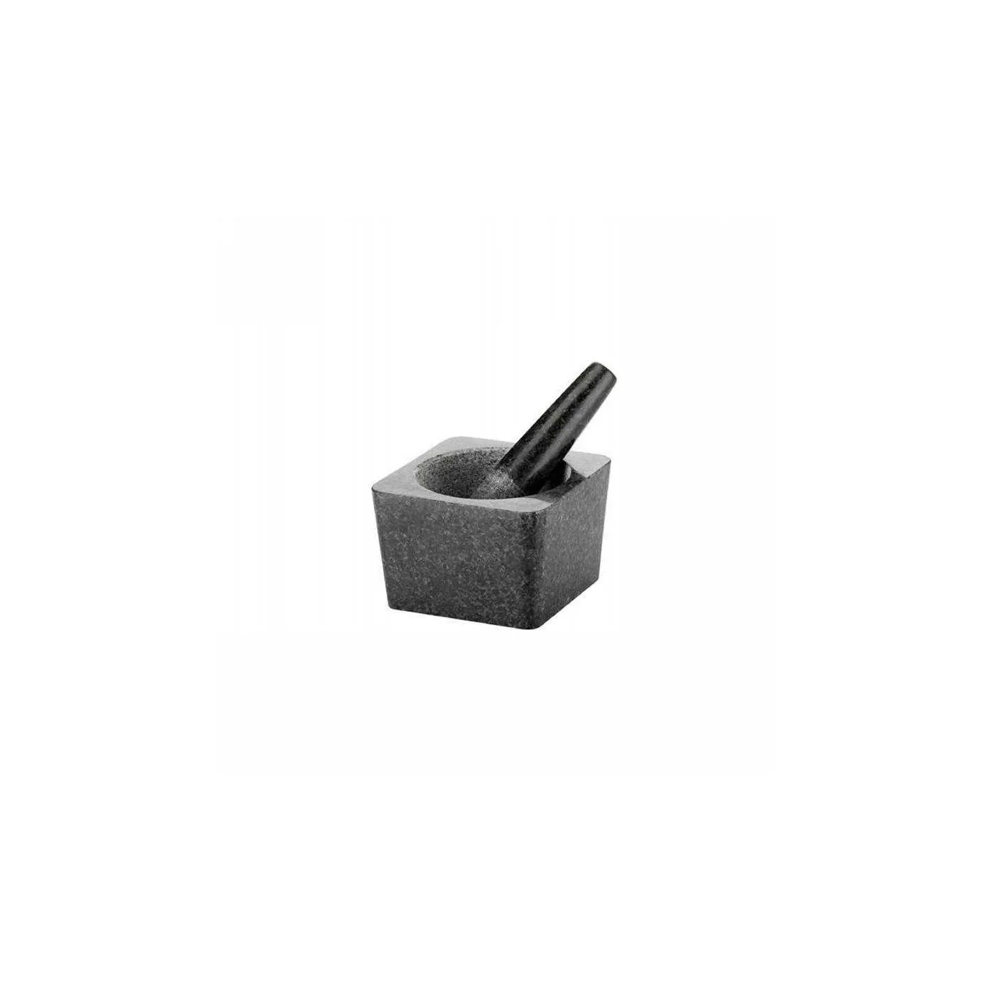 Tescoma President Mortaio E Pestello In Granito – 3 Kg, 13x13 Cm, Pestello 17 Cm, Ideale Per Pesto, Spezie E Salse, Garanzia 5 Anni