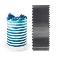 Peine para Decorar de Acero Inoxidable #10 MASTER CHEF B10-SS-010