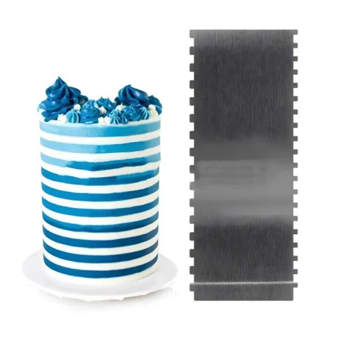 Peine para Decorar de Acero Inoxidable #10 MASTER CHEF B10-SS-010