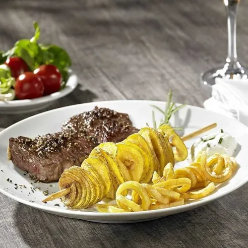Cortador para Verduras y Frutas en Espiral con 3 Cuchillas Intercambiables LURCH 00010301