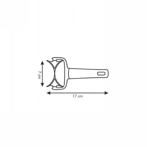Rodillo Grande para Cortar en Forma Circular de 17 Centimetros TESCOMA 630040