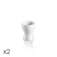 Huevera de Porcelana, Set de 2 Unidades TESCOMA 387570