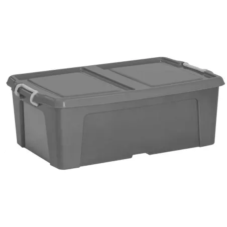 Caja para Almacenamiento de Multiusos Gris 50 Litros STRATA XW254-GREY/GREY-EX