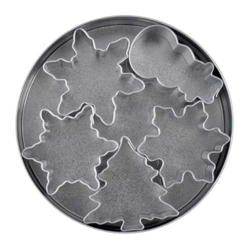 Cortador para Galletas Navidenas Mini Snowflame, Set de 5 Unidades R Y M 1986