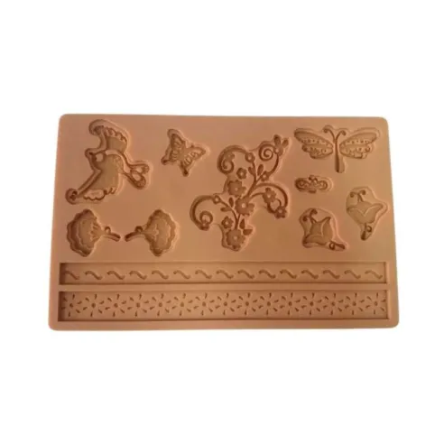 Molde de Fondant Libelula y Mariposa MASTER CHEF BCM-RM-01