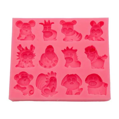 Molde de Silicon de Animales Granja  MASTER CHEF 0760252