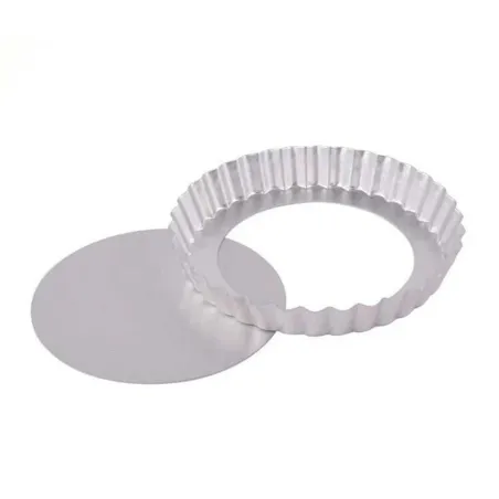 Molde de Aluminio para Tartaleta con Fondo Falso de 20 Centimetros MASTER CHEF 0760750