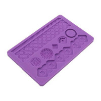 Molde de Silicon Fondant de Figuras Geometricas MASTER CHEF BCM-RM-04