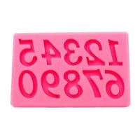 Molde de Silicon Numerico 12 x 8 cms MASTER CHEF 0760286