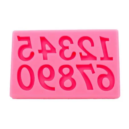 Molde de Silicon Numerico 12 x 8 cms MASTER CHEF 0760286