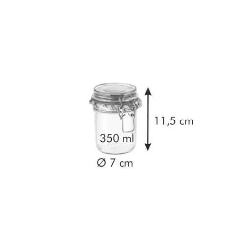 Frasco para Conserva con Abrazadera de 350 Mililitros TESCOMA 895142