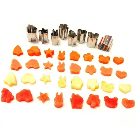 Cortadores para Galletas Surtido,  Set de 10 Piezas MASTER CHEF 0760866