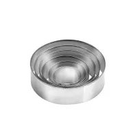 Cortador para Galletas Redondo de Acero Inoxidable, Set de 6 Unidades TESCOMA 631360