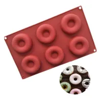 Molde de Silicon para Donas, 6 Cavidades MASTER CHEF 0760714