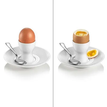 Huevera de Porcelana, Set de 2 Unidades TESCOMA 387570