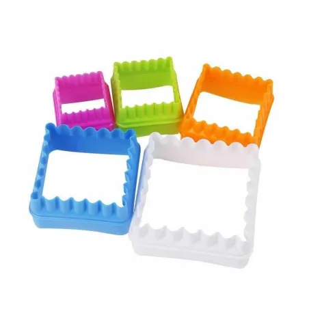 Marcadores Cuadrados para Fondant, Set de 5 Unidades MASTER CHEF 0760820