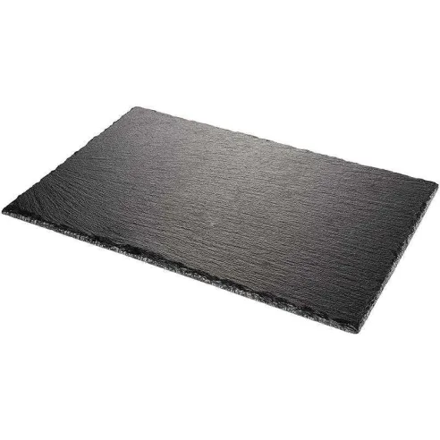 Bandeja Trectangular para Servir de Textura Negra, de 40 x 14 Centimetros TESCOMA 428826