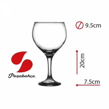 Copa para Agua Capri de 21-1/4 Onzas / 630 Mililitros PASABAHCE 44686
