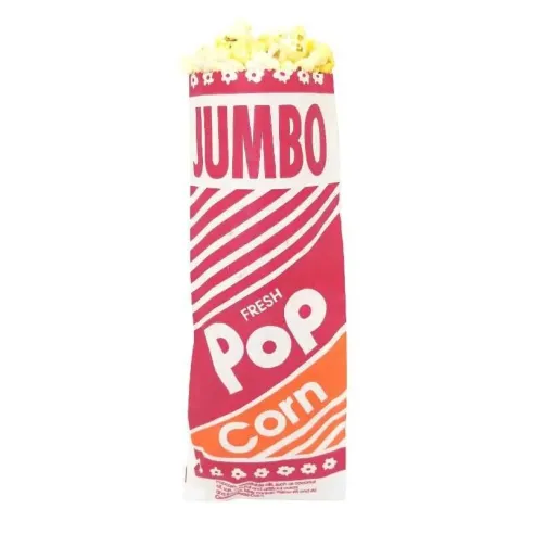 Bolsa Jumbo para Palomitas, 64 Onzas, Paquete de 100 Unidades gold medal 2055/hj