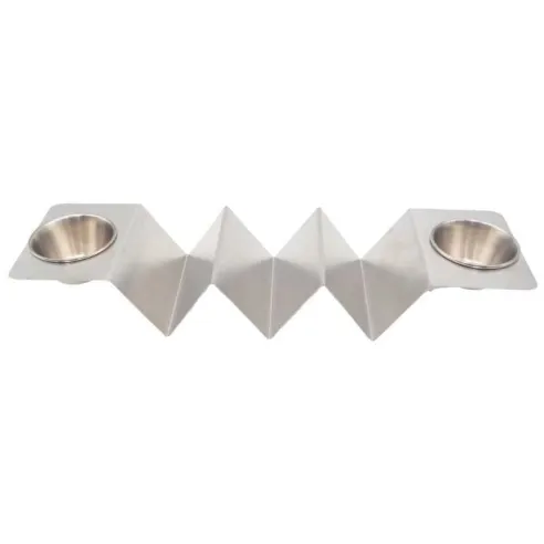 Rack para Taco de 3 Divisiones con Porta Ramekin de 2.5 Onzas KING METAL TRSSH3