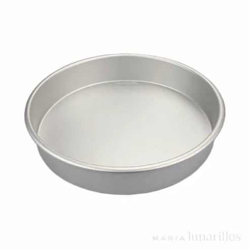 Molde Redondo de Aluminio de 40 x 7.5 Centimetros KING METAL CPR143