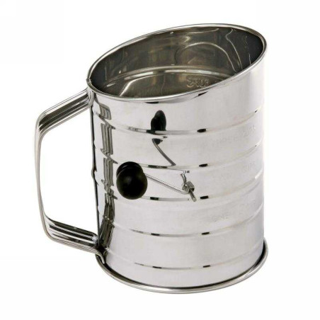 Cernidor Tamiz Giratorio de Harina en Acero Inoxidable NORPRO 136