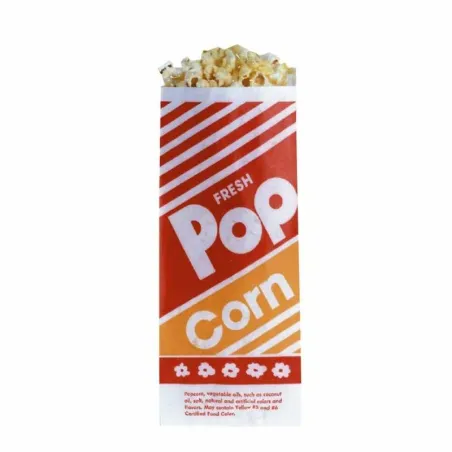 Bolsa oara Palomitas #2, Caja de 1000 Unidades GOLD MEDAL 2052