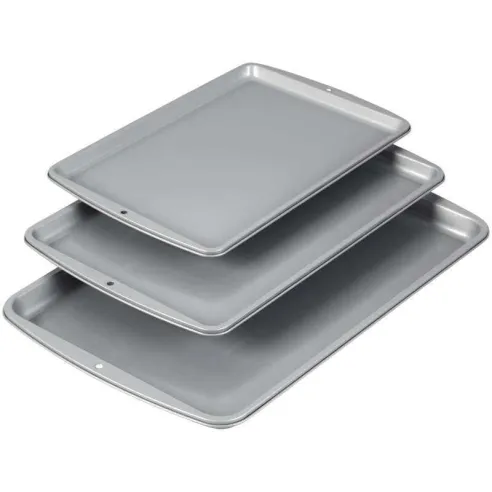 Bandejas para Galletas, Set de 3 Piezas. WILTON 2105-975