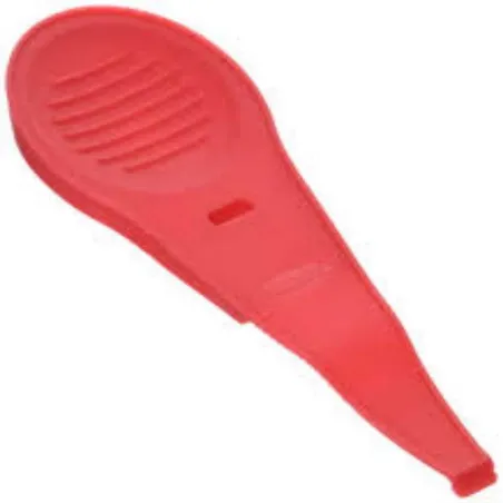 Porta Cucharas de Silicon de 10 Pulgadas de Color Rojo NORPRO 7480